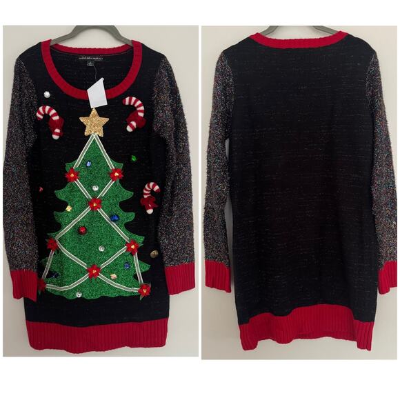 United States Sweaters Holiday Christmas Tree Sweater - Picture 1 of 7